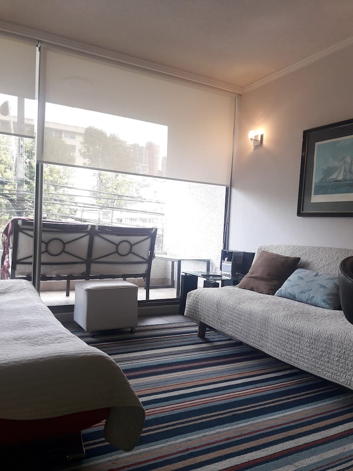 Obývacia izba s 2 rozkladacími pohovkami