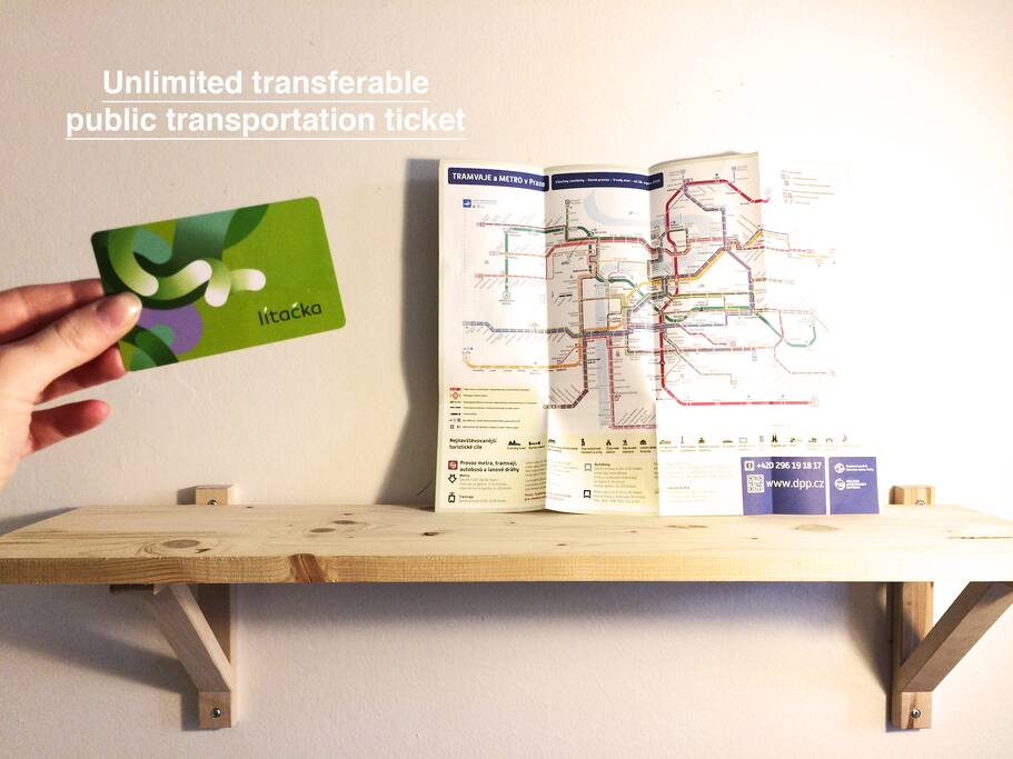 Unlimited Public transportation pass is included.