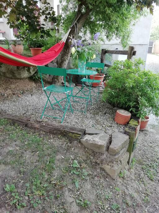 le jardin , espace détente