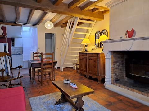 Duplex in a farmhouse in Saran.