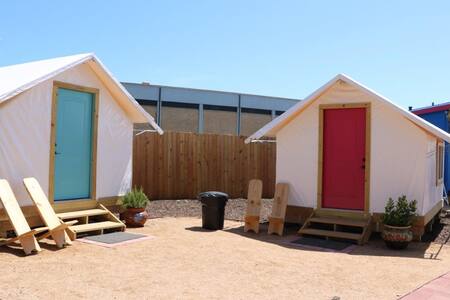 Camp Coyoacan Tent Bungalow 11 Cabins For Rent In Port Aransas