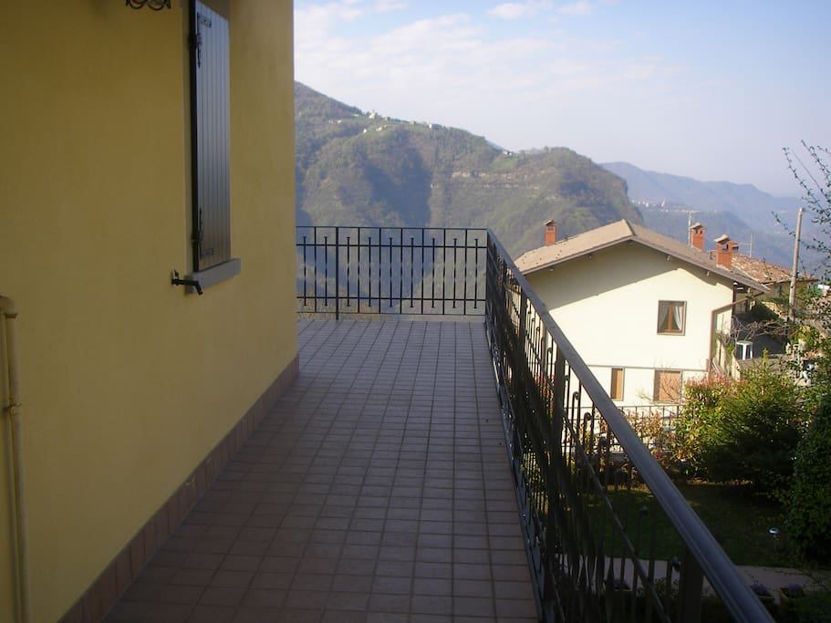 Panorama sulla valle