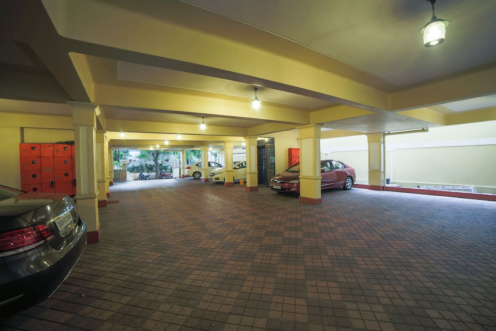 Very convenient parking