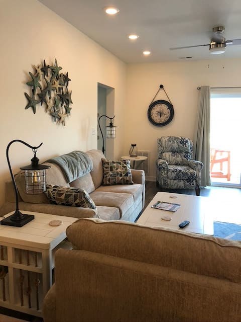 Top floor, overlooking Love Creek at Rehoboth Bay