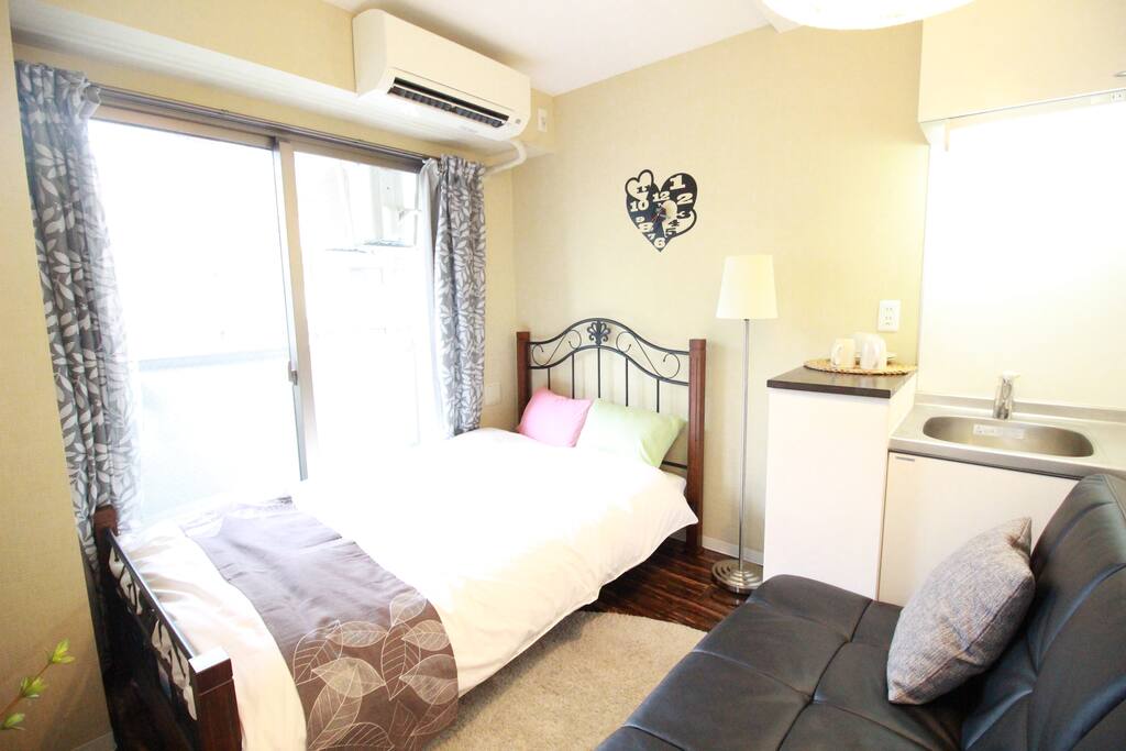 New★Clean and comfy room!