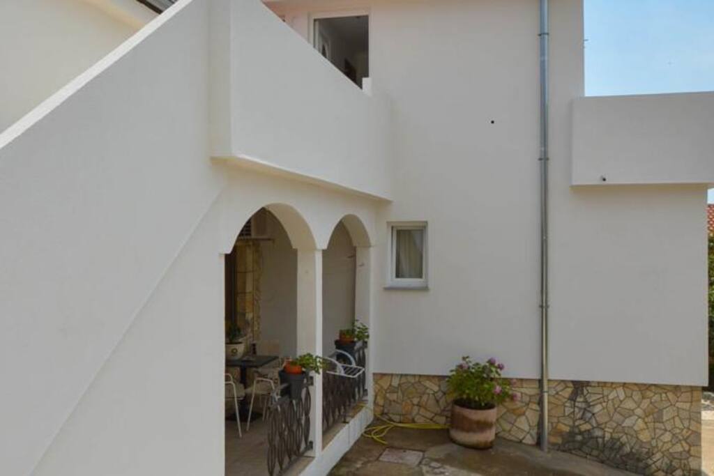 entrance in the house