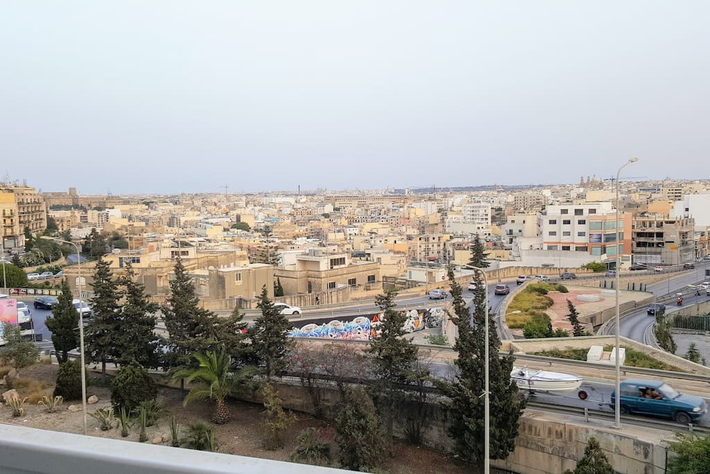 View from the balcony