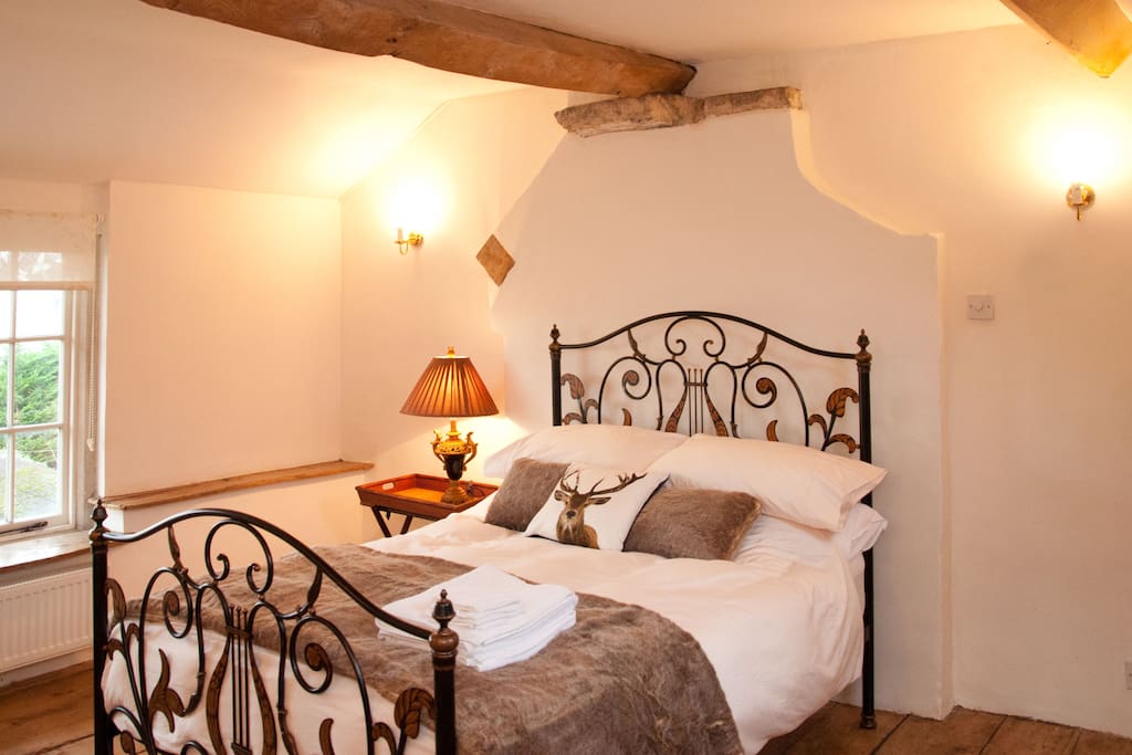 This is the top floor bedroom - or the master