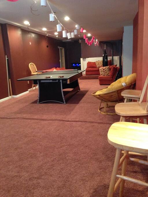 This is the basement with the private room and full bathroom including bathtub. Walk out basement.