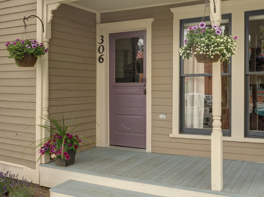 Historic Porch & Front Door