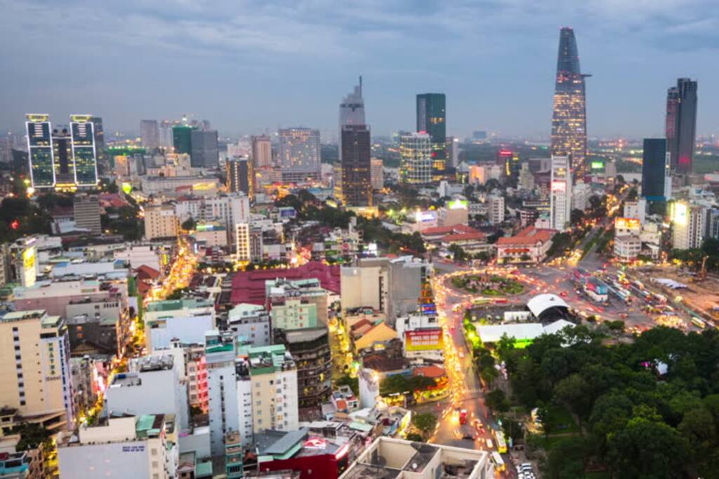 Ho Chi Minh Center View - District 1