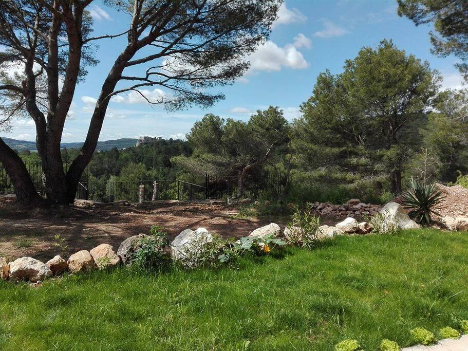 vue depuis la terrasse