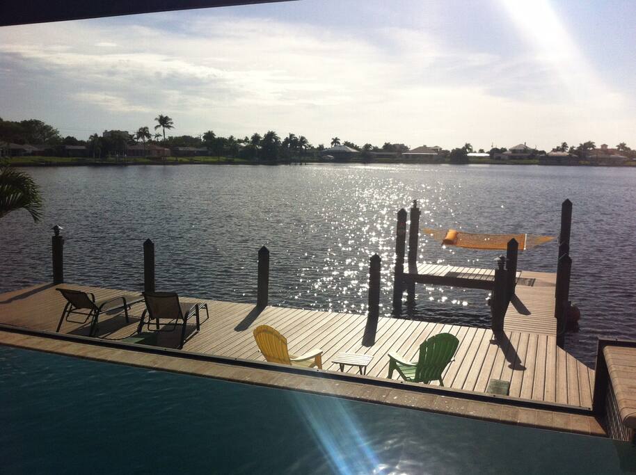 Boatdock with Hammock