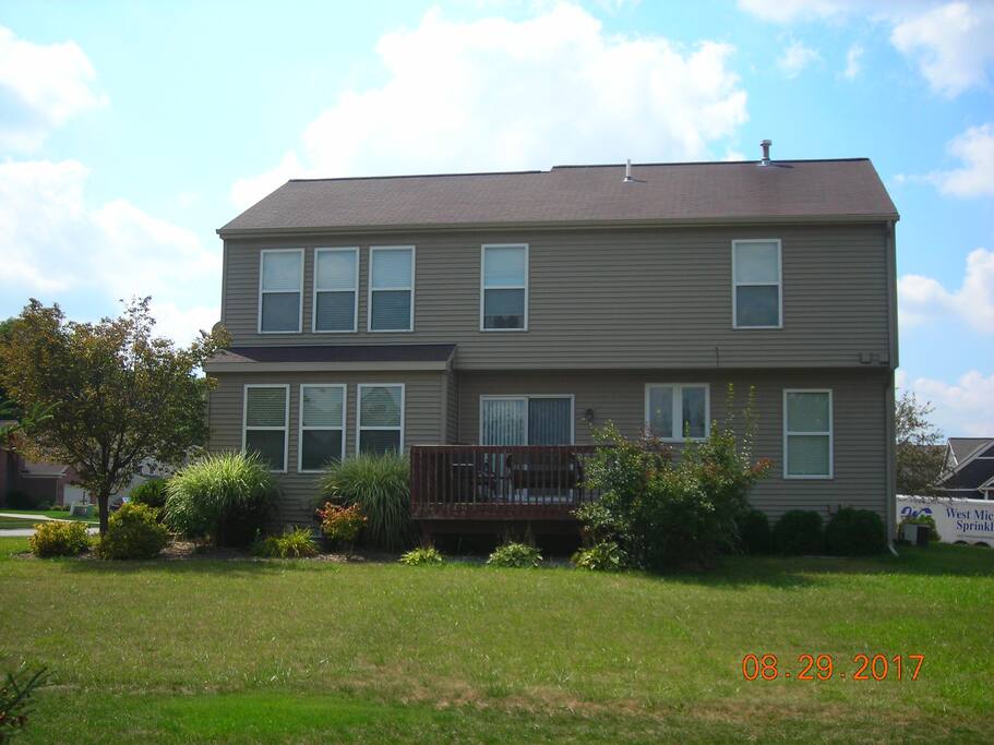 Back of the home