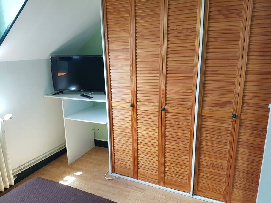 Les rangements de la chambre
