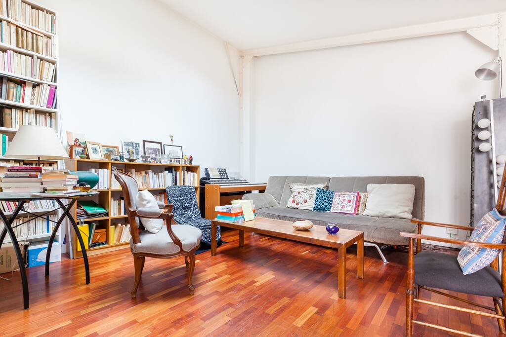 The living room