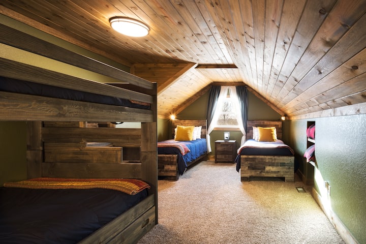 The loft is a great place for the kids (big or small) to hang out.