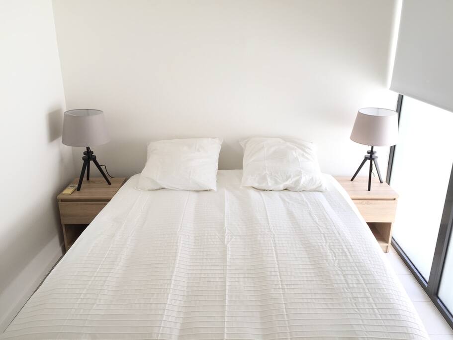 Chambre lit double