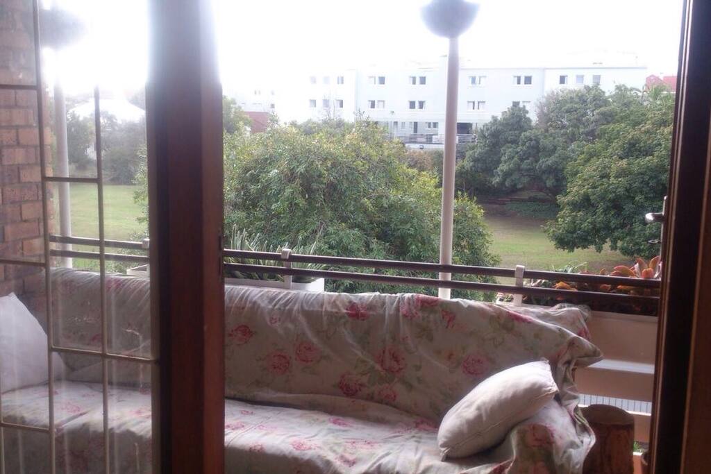 Leading on from the lounge you find comfortable couch number 1