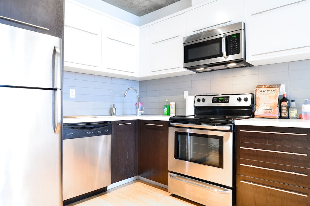 Well-equipped kitchen