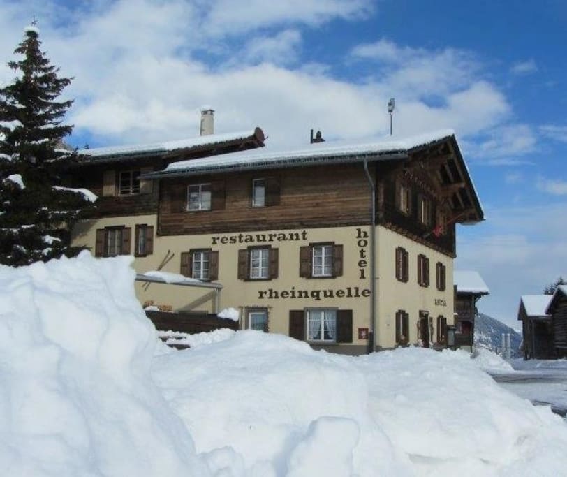 Das Haus von aussen.