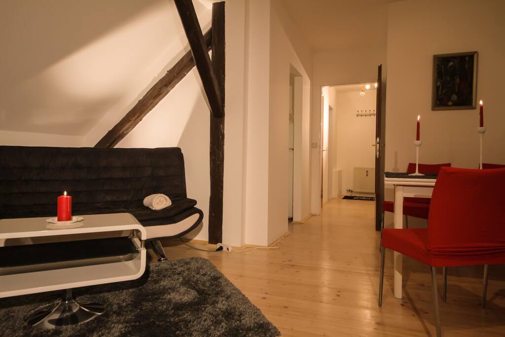 The corridor leading to kitchen and batchroom.