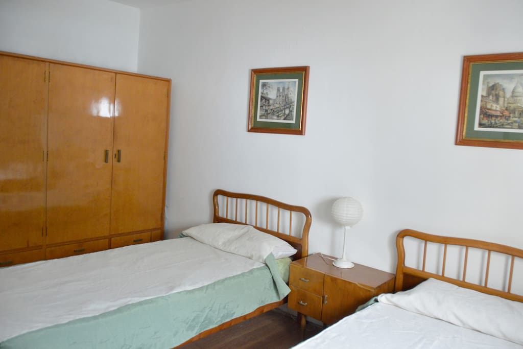 Dormitorio de dos camas