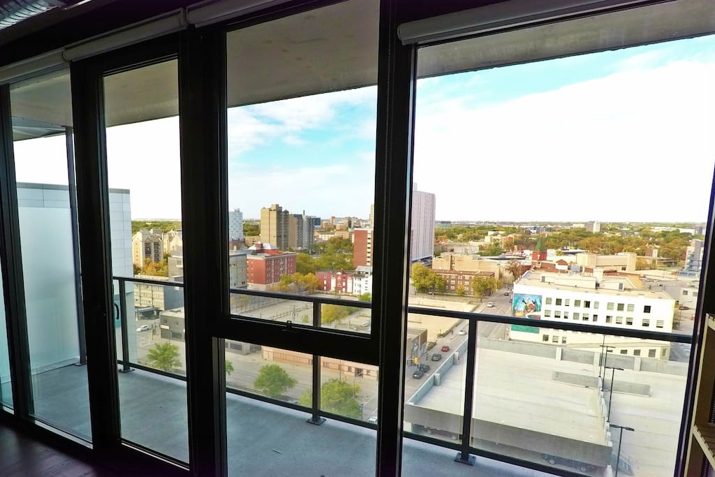 You'll love the floor to ceiling windows and private patio.