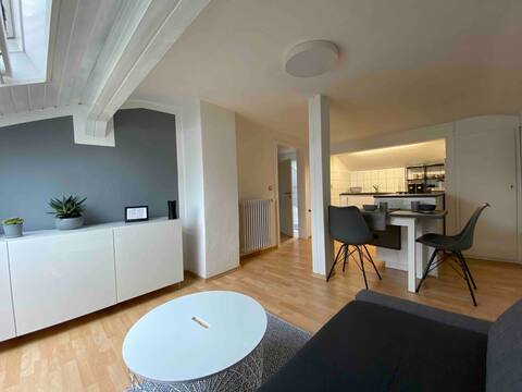 Small attic apartment