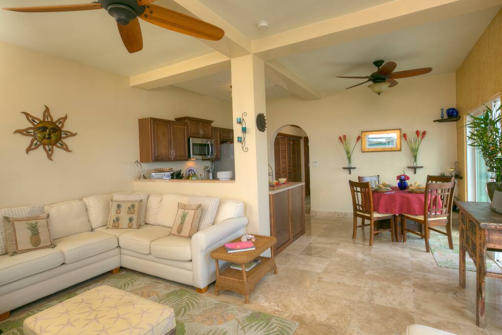 Living/dining in style