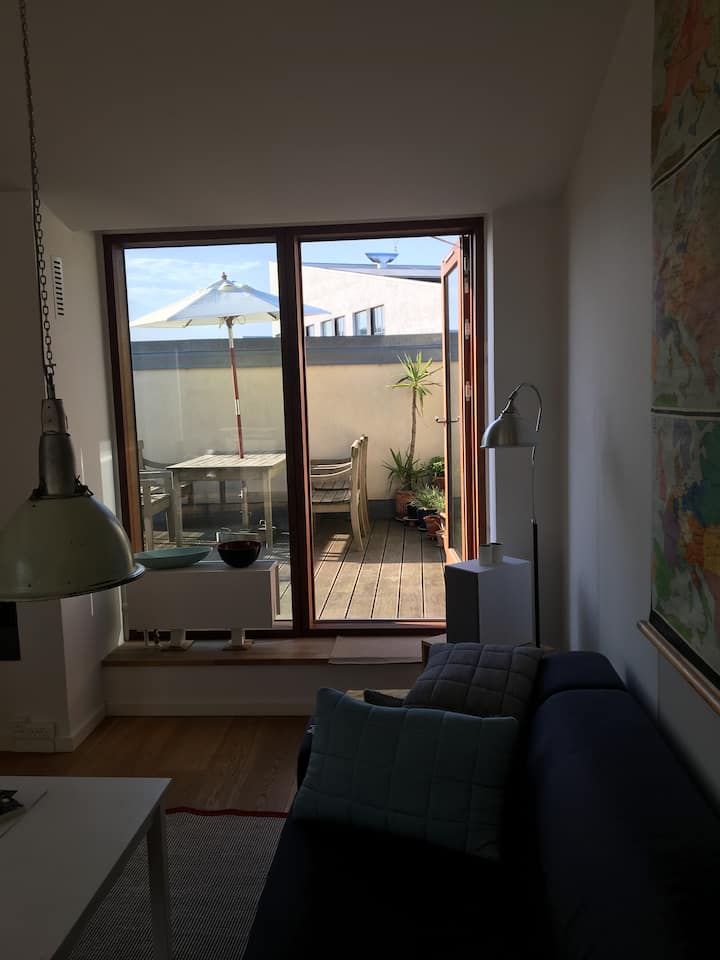 Penthouse With Private Rooftop - Copenhage