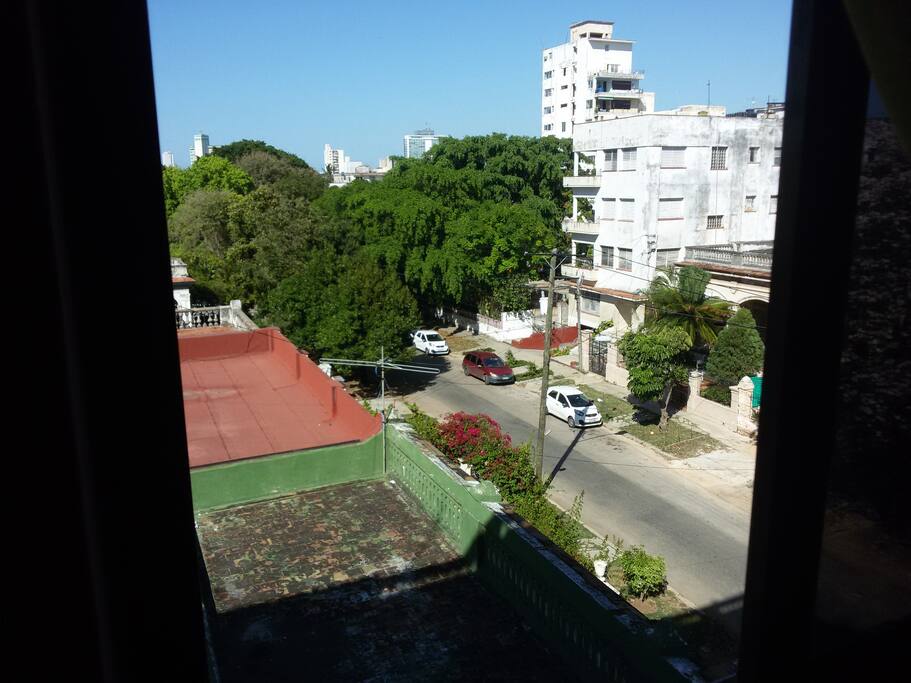 ventana del dormitorio