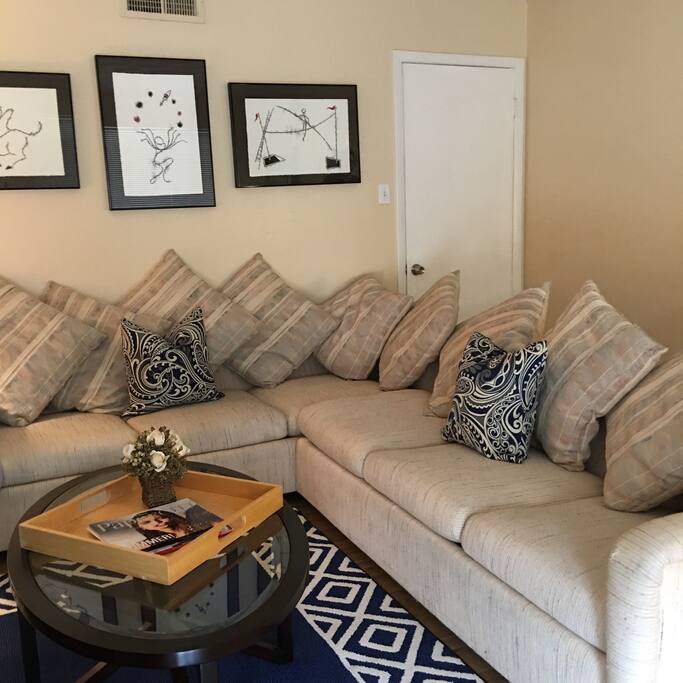 Homey Living Area