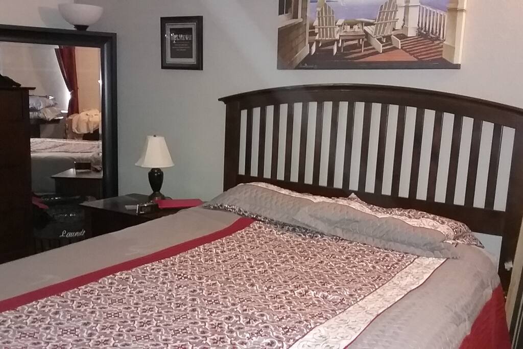 Queen bed