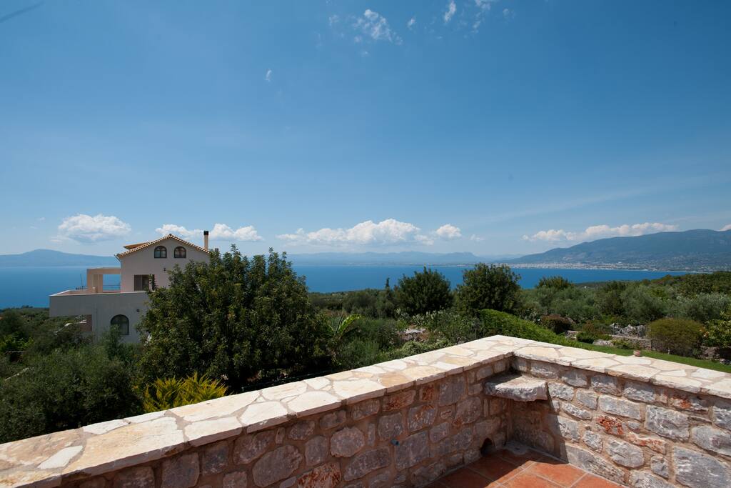 kalamata bay idyllic view