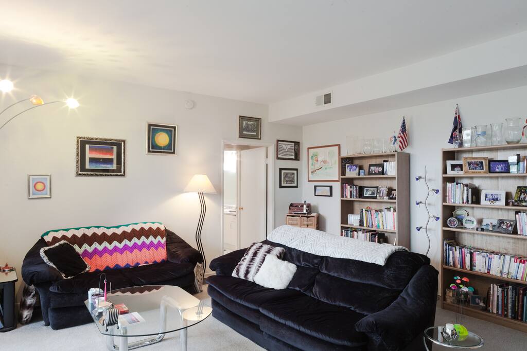 Living room coming from dining area