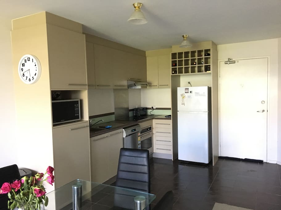 Kitchen is well organised, tidy and easy to use