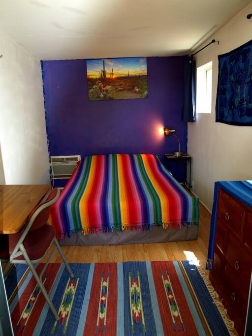 Colorful cozy room.