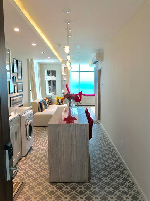 When you open the door, you will be surprised by a breathtaking view and a modern design.