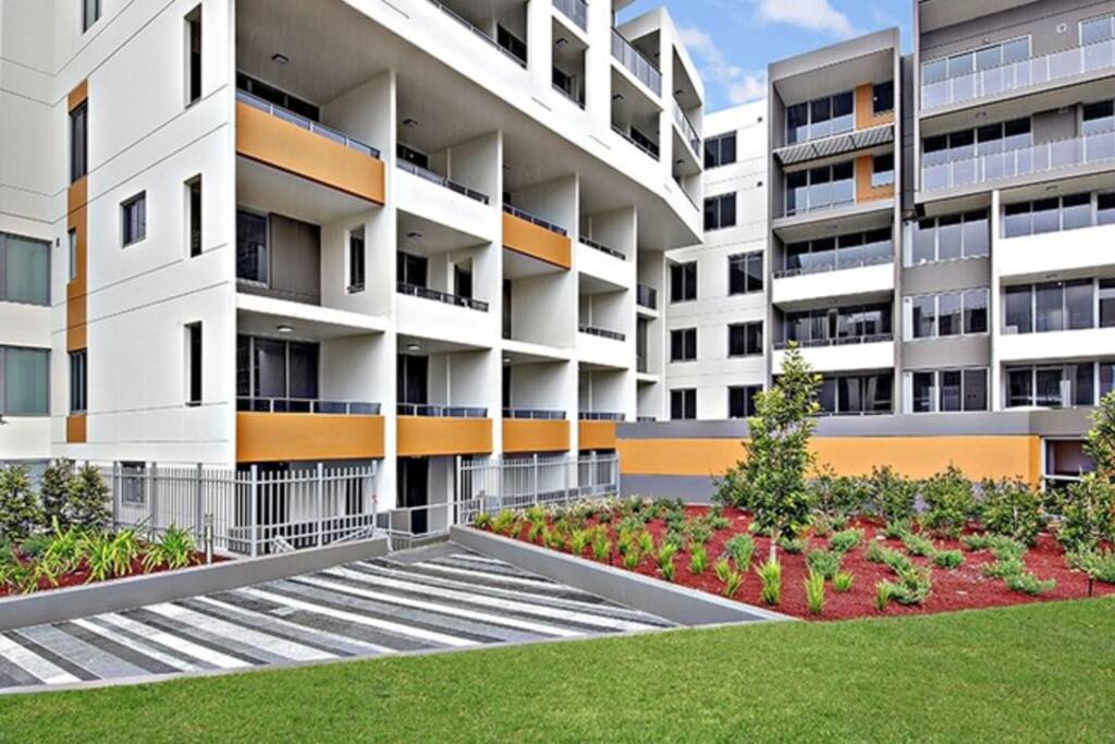 Inside the complex