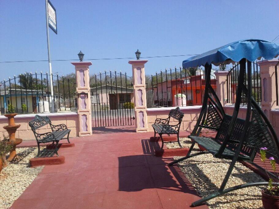 Entrada de la casa
