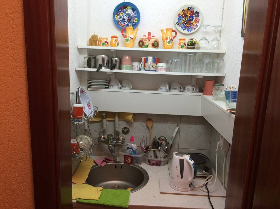 Attached kitchen with everything you need