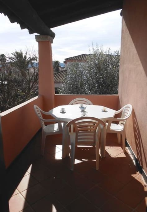 Veranda vista mare