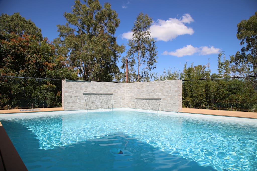 Resort style chlorine free pool