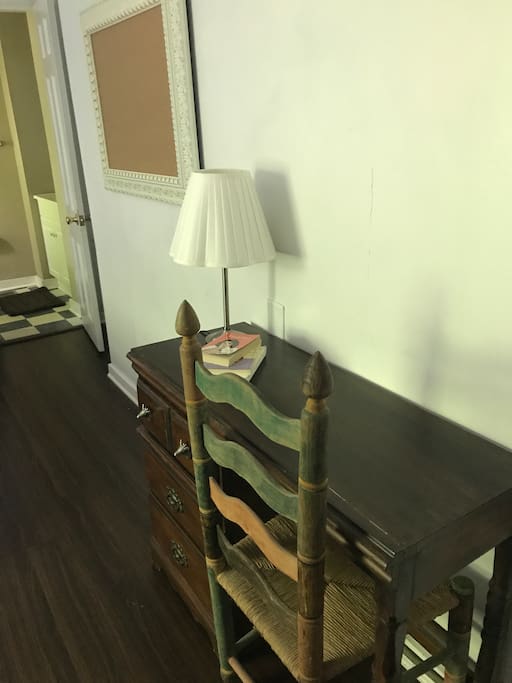 Work desk in your bedroom
