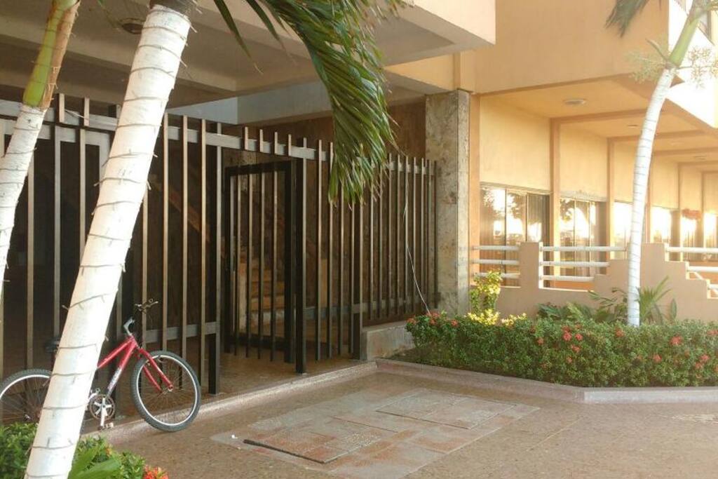 building entrance