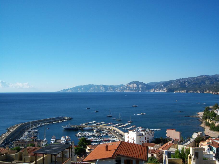 Vista dal balcone