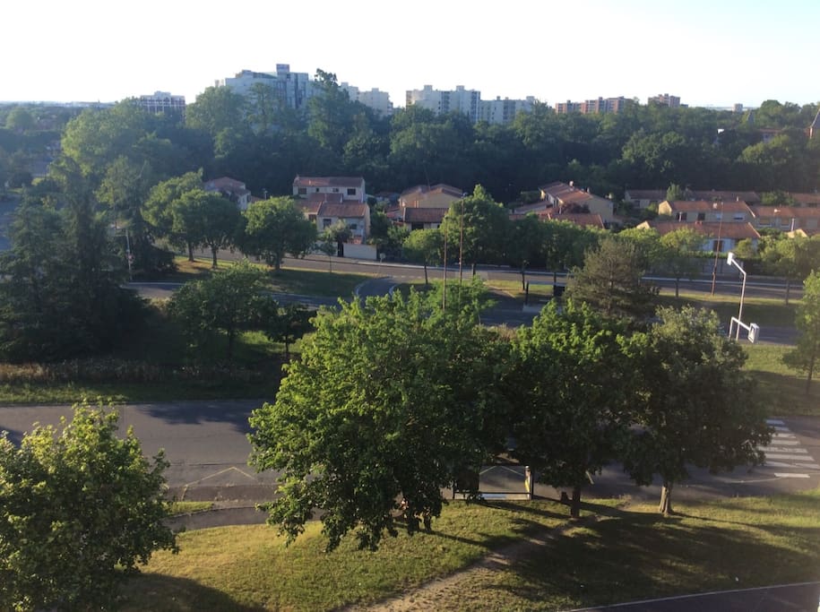 View from the balcony