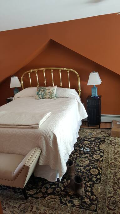 Large Master Bedroom leads out to a second floor balcony