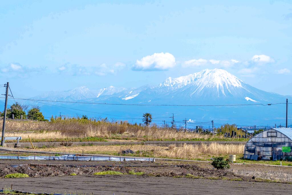 Mt. Daisen's view from COCORETO